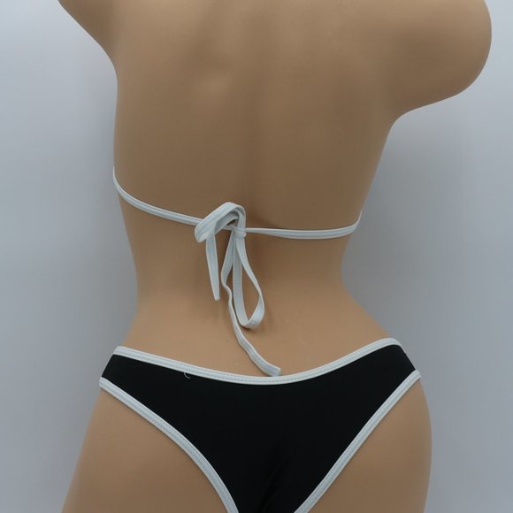 VNOOK Women's Sexy Triangle Bikini Sets Halter - Picture 2 of 2